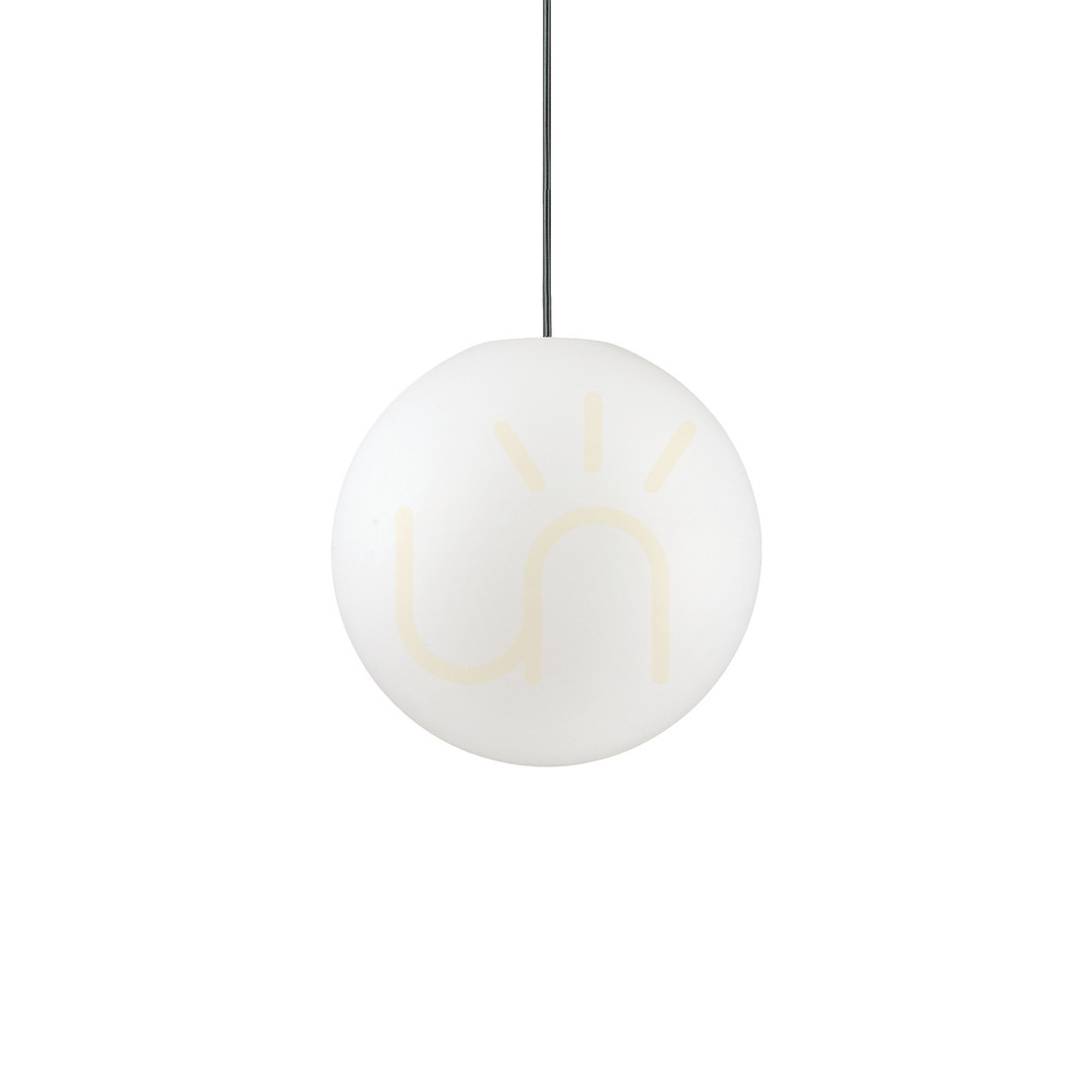 Skontrolujte Prívesné svetlo Ideallux SOLE SP1 D30 biele exteriérové 30 cm 135991 Prívesné svetlo Ideallux SOLE SP1 D30 biele exteriérové 30 cm 135991