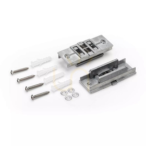 Montážny kit Ideallux STEEL Surface čierny hliník 7,5 cm 270210 small 1