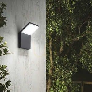 Vonkajšie nástenné svietidlo Ideallux STYLE AP Coffee 8,5W 3000K hnedé 322704 small 1