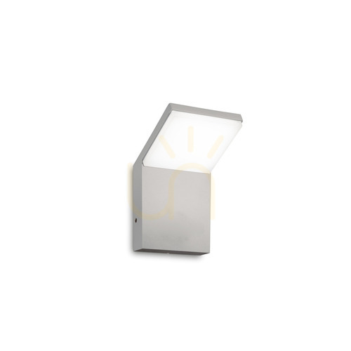 Skontrolujte Vonkajšie nástenné svietidlo Ideallux STYLE AP Grigio sivé 8,5W 3000K 322650