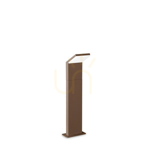 Vonkajšie stojace svietidlo Ideallux STYLE PT H050 Coffee 3000K hnedé 322575 small 0