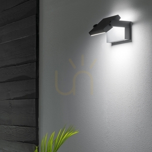 Vonkajšie nástenné svietidlo Ideallux Swipe AP Grigio sivé LED 20,5 W 326863 1 Vonkajšie nástenné svietidlo Ideallux Swipe AP Grigio sivé LED 20,5 W 326863 small 1