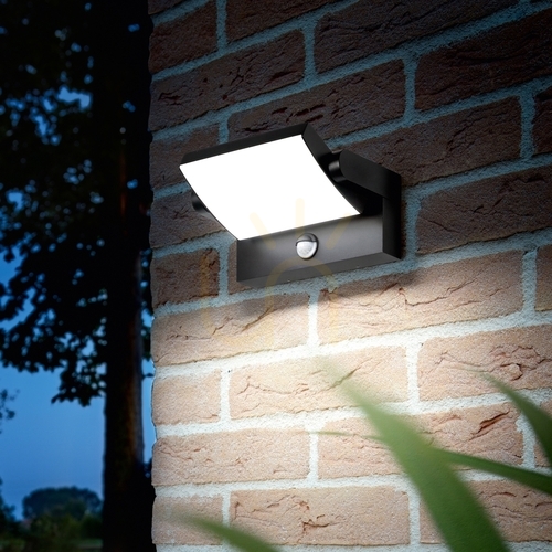 Skontrolujte Vonkajšie nástenné svietidlo Ideallux SWIPE AP SENSOR sivé LED 21W 326870