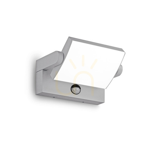 Skontrolujte Vonkajšie nástenné svietidlo Ideallux SWIPE AP SENSOR sivé LED 21W 326870