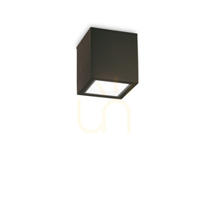 Vonkajší stropný plafón Ideallux Techo PL1 Small Nero čierny GU10 251578 small 6