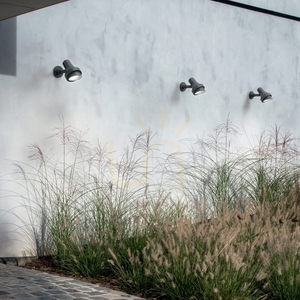 Vonkajšie nástenné svietidlo Ideallux TERRA AP1 BIG antracit E27 046167 small 2