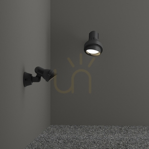 Vonkajšie nástenné svietidlo Ideallux TERRA AP1 BIG antracit E27 046167 small 4