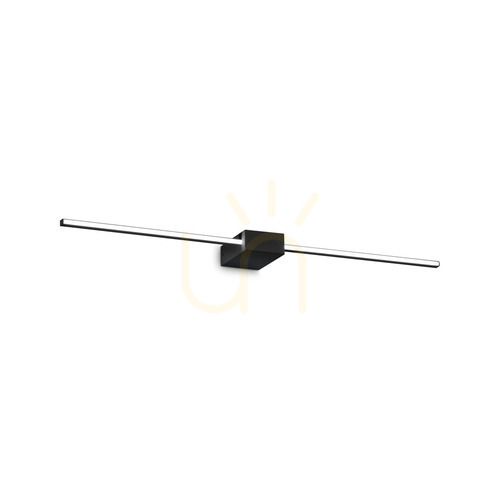 Skontrolujte Nástenné svietidlo Ideallux ESSENCE THEO AP D075 čierne LED 12W 3000K 311760