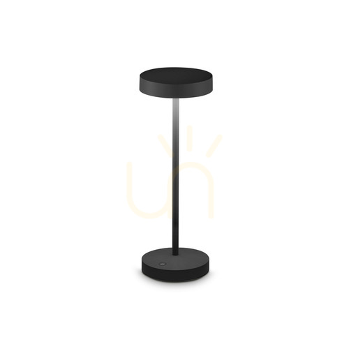 Skontrolujte Stolová lampa Ideallux TOFFEE TL čierna LED 2W IP54 328614