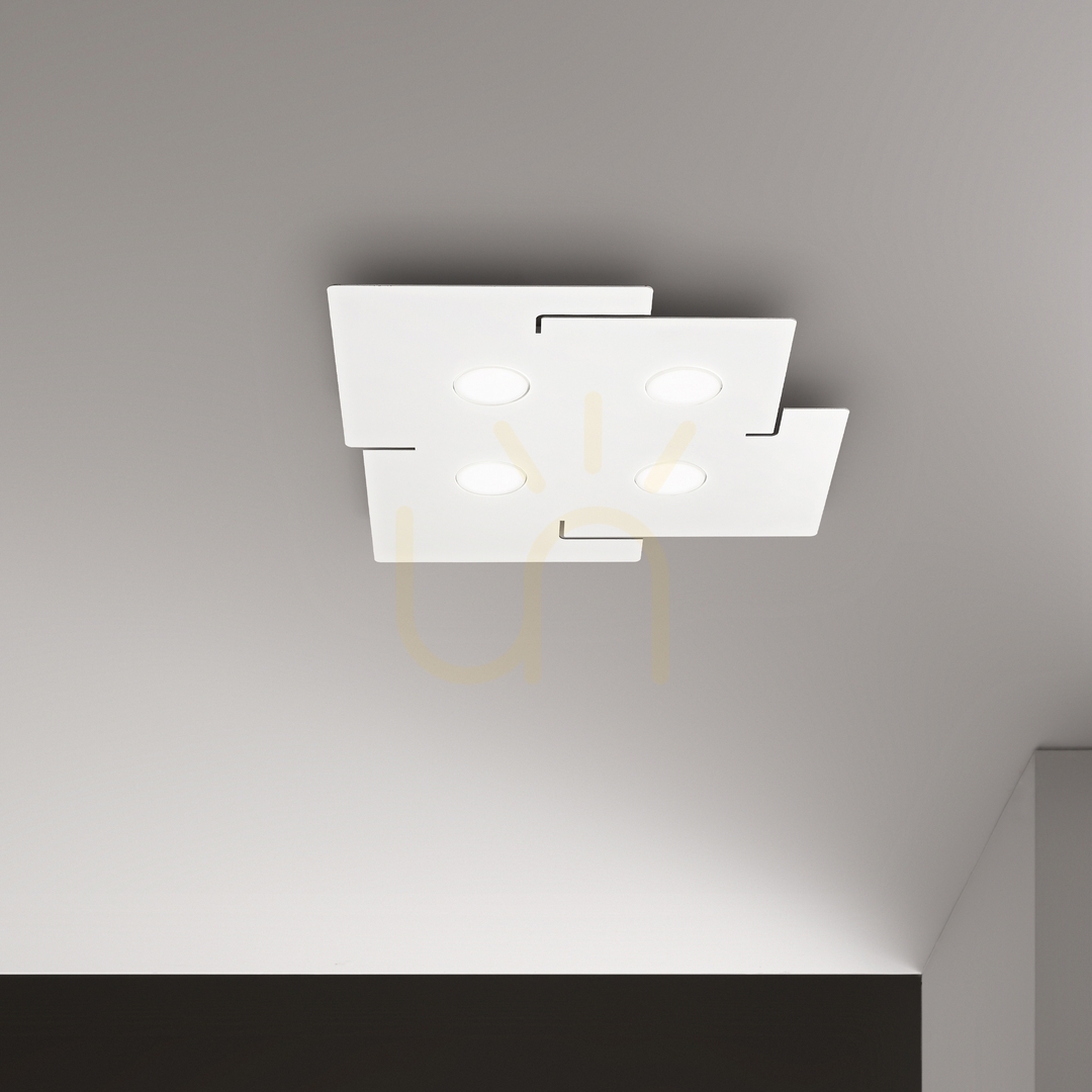 Náhľad Plafón Ideallux Totem PL4 biely 56 cm GX53 4x15 W 215778 Plafón Ideallux Totem PL4 biely 56 cm GX53 4x15 W 215778