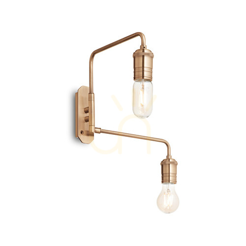 Skontrolujte Nástenné svietidlo Ideallux Triumph AP2 mosadz 2xE27 160245