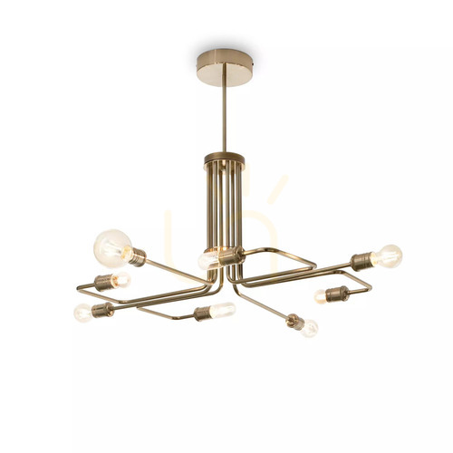 Skontrolujte Závesné svietidlo Ideallux Triumph SP8 mosadz 8xE27 160269