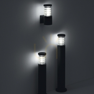 Vonkajšie stojace svietidlo Ideallux TRONCO PT1 antracit 80,5 cm E27 026992 small 2