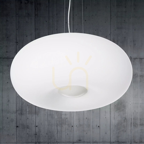 Skontrolujte Závesné svietidlo Ideallux Ulisse SP3 D52 biele sklo 3xE27 098616