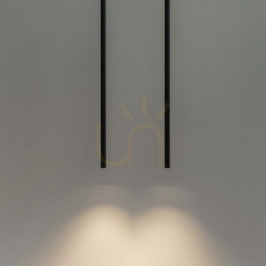 Závesné svietidlo Ideallux LOOK ULTRATHIN SP D100 Round čierne LED 11,5W 142913 small 3