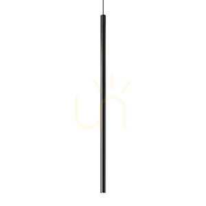 Závesné svietidlo Ideallux LOOK ULTRATHIN SP D100 Round čierne LED 11,5W 142913 small 0