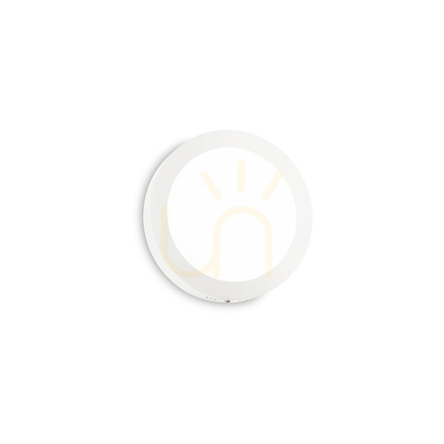 Skontrolujte Plafón Ideallux Universal PL D17 Round biely LED 12W 3000K 138596