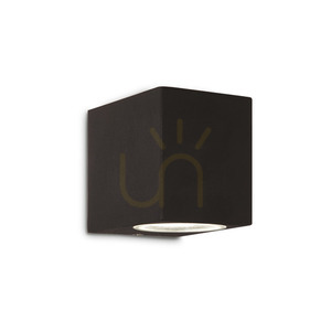 Vonkajšie nástenné svietidlo Ideallux UP AP1 NERO čierne G9 IP44 115313 small 0