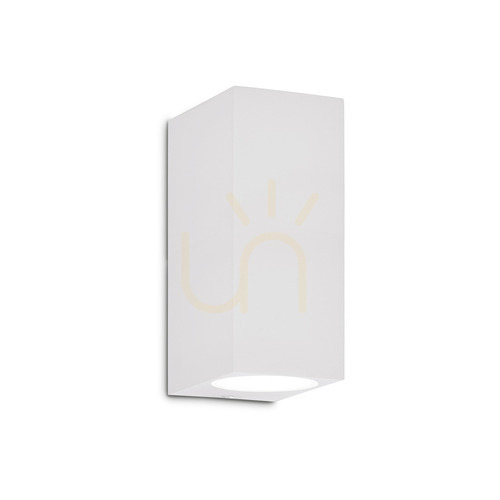 Skontrolujte Vonkajšie nástenné svietidlo Ideallux UP AP2 Bianco biele 2xG9 115320