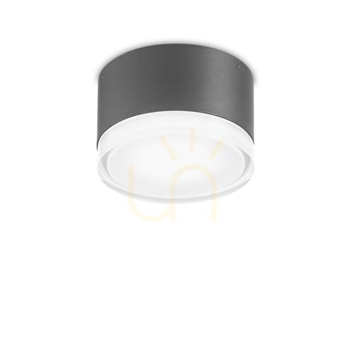 Skontrolujte Vonkajší stropný plafón Ideallux URANO PL1 Small antracit GX53 168111