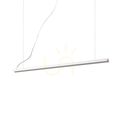 Skontrolujte Závesné svietidlo Ideallux V-LINE SP Bianco biele LED 20W 110 cm 275369
