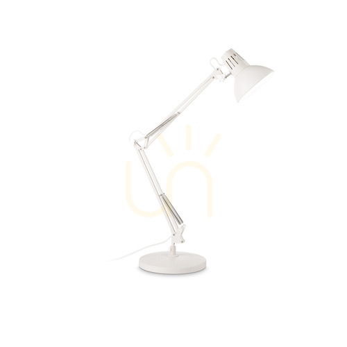 Skontrolujte Stolová lampa Ideallux Wally TL1 Total White biela kovová E27 193991