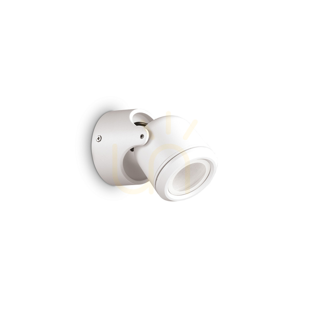 Displej Vonkajšie nástenné svietidlo Ideallux XENO AP1 Bianco biele GU10 129488 Vonkajšie nástenné svietidlo Ideallux XENO AP1 Bianco biele GU10 129488