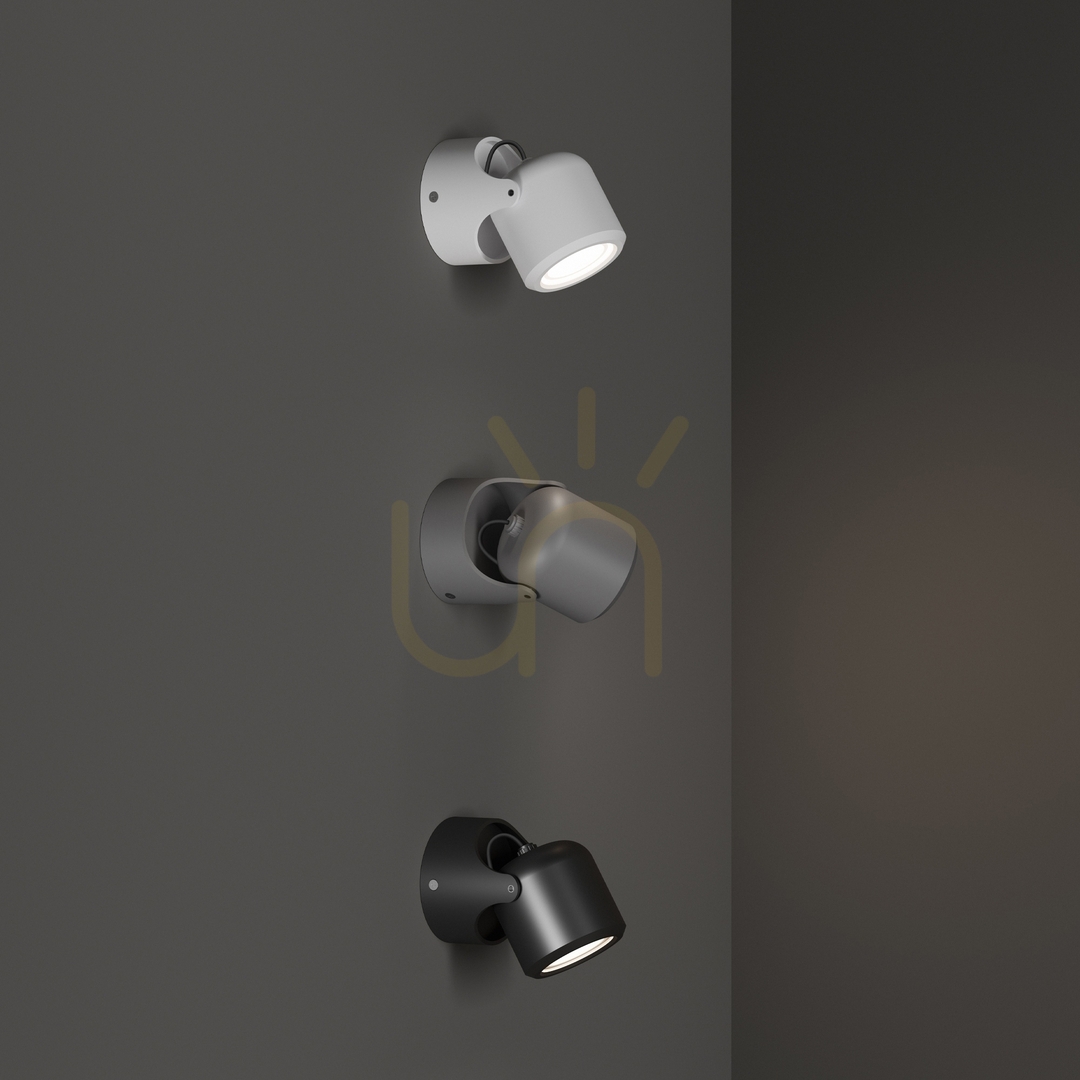Náhľad Vonkajšie nástenné svietidlo Ideallux XENO AP1 GRIGIO sivé GU10 129471 Vonkajšie nástenné svietidlo Ideallux XENO AP1 GRIGIO sivé GU10 129471