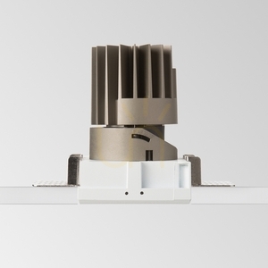 Rámik pre svietidlo Ideallux ZEUS Trimless Square biely 9,3 cm 323732 small 1