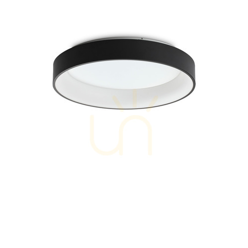 Skontrolujte Plafón Ideallux ZIGGY PL D060 NERO čierny LED 43W 59,5 cm 307213