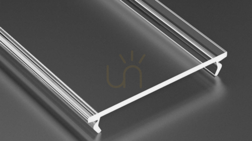 Skontrolujte Tienidlo pre LED profil LUMINES WIDE PMMA transparentné 1 m