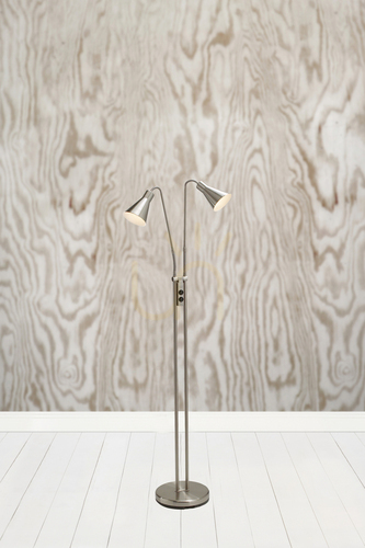 Skontrolujte Podlahová lampa Markslojd ODENSE 2L šedá kovová 150 cm 102241