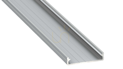 Skontrolujte LED profil LUMINES typ SOLIS strieborný eloxovaný 1 m