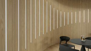 LED profil LUMINES typ W inox eloxovaný 2 m small 3