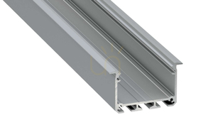 LUMINES LED profil typ INSO strieborný eloxovaný 2 m small 0
