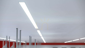 LED profil Lumines inLARGO 1 m, strieborný eloxovaný, zapustený do SDK, 97,6 × 46,4 mm, 6 pásikov do 12 mm small 3