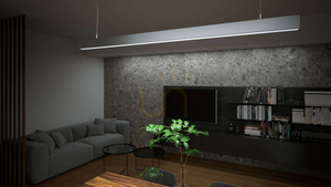 LED profil LUMINES typ Claro biely lakovaný 3 m small 3