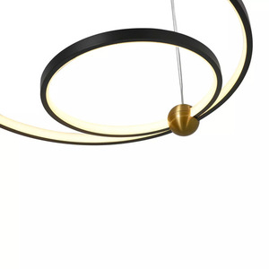 Závesné svietidlo Kido S LED čierne PL0138 small 2