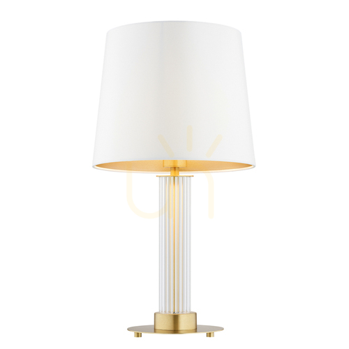Skontrolujte Stolová lampa ARGON HAMPTON transparentná mosadz E27 8540