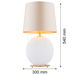 Stolová lampa ARGON HAMILTON biela E27 IP20 8544 small 6
