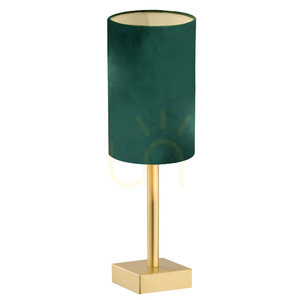 Stolová lampa Argon Abruzzo zelená/brúsená mosadz 8108 small 0