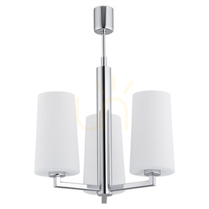 Luster ARGON CAMELOT chróm opál mat 3xE27 46 cm 1224 small 0
