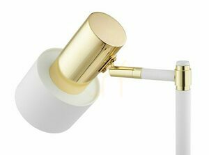 Stolová lampa ARGON DORIA biela mosadz E27 IP20 4256 small 9