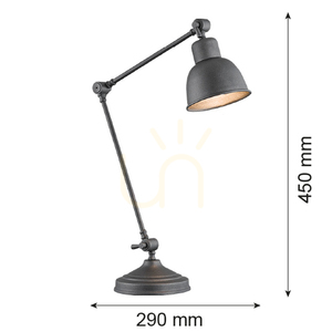 Stolová lampa ARGON EUFRAT antracit IP20 3195 small 1