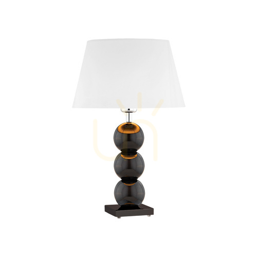 Skontrolujte Stolová lampa ARGON Fudżi biela čierna sklo E27 4058 IP20