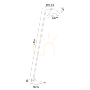 Stojacia lampa ARGON GABIAN čierna E27 IP20 4999 small 4