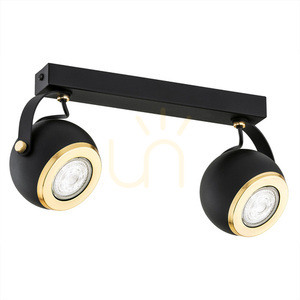 Plafón ARGON KOS PLUS čierny GU10 2x5W IP20 7039 small 0