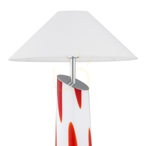 Stojacia lampa ARGON POLONIA biela sklenená E27 6176 small 2