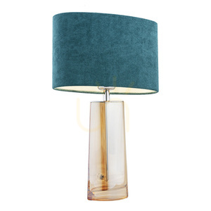 Stolová lampa ARGON PRATO tyrkysová sklo E27 3842 small 0