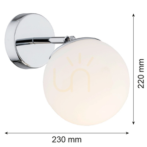 Nástenné svietidlo ARGON SATELITE biele IP44 E27 3988 small 10